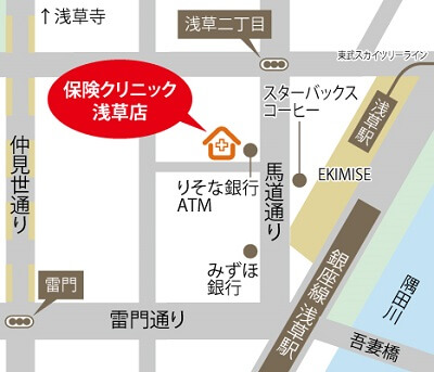 浅草店地図