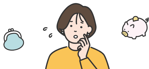 困っている女性のアイコン