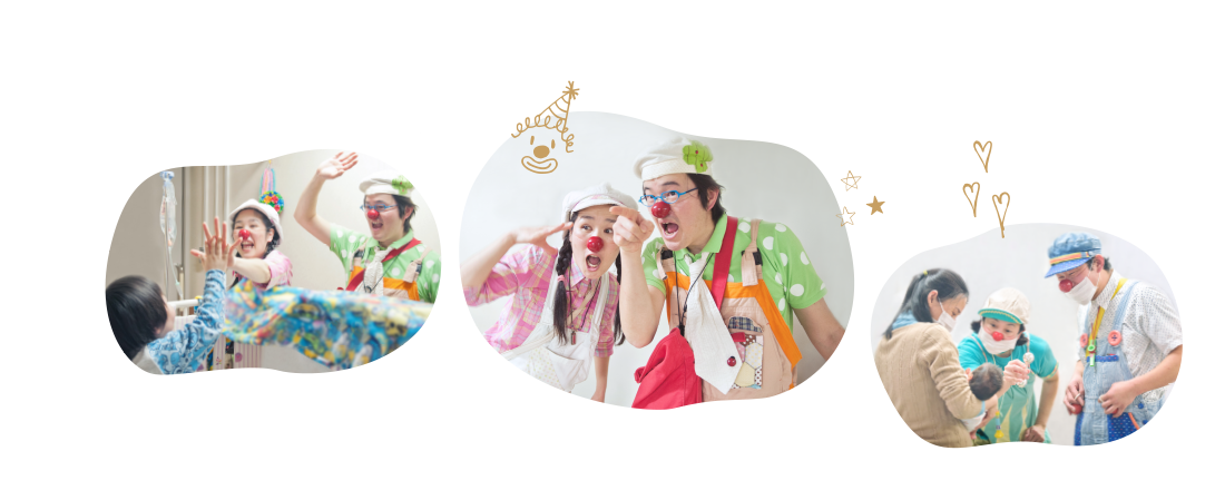 入院生活を送る子どもたちに笑顔を届けます！