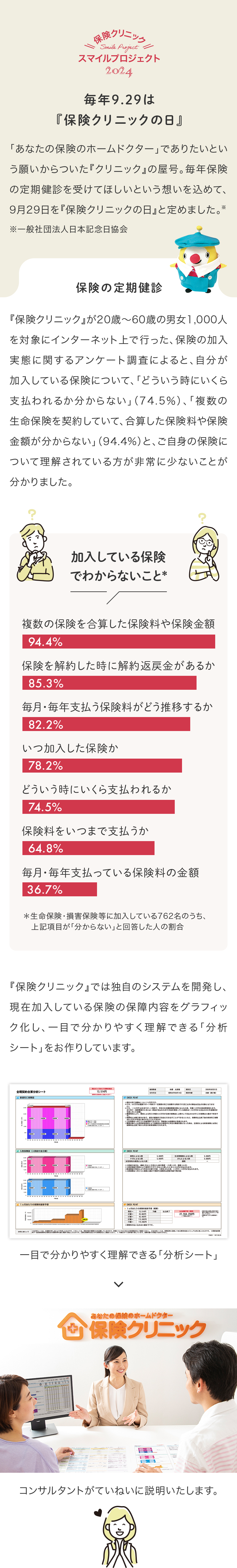 毎年9.29は保険クリニックの日