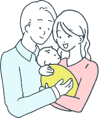 家族のイラスト